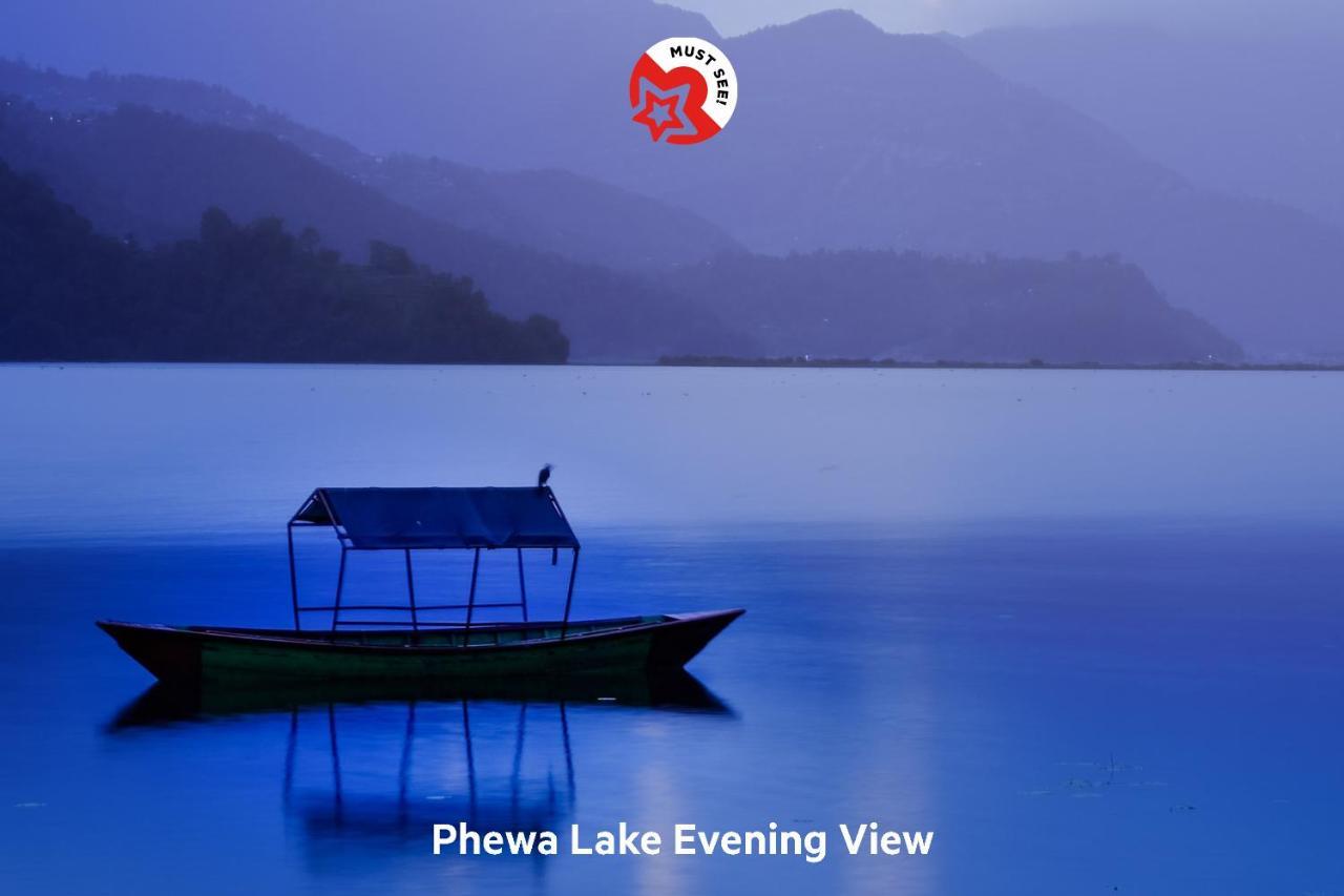 Hotel Rudrakshya Pokhara Exteriör bild
