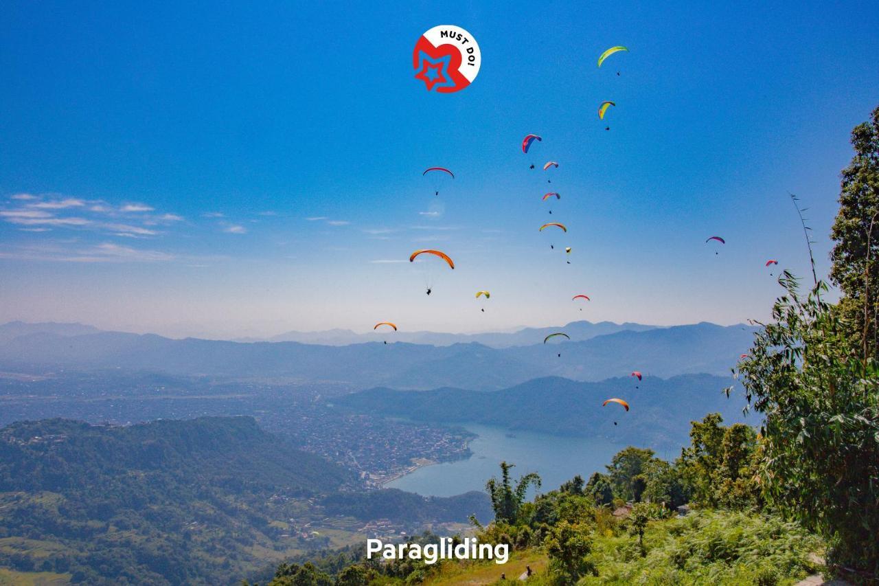 Hotel Rudrakshya Pokhara Exteriör bild